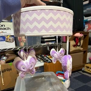 Butterfly 🦋  mobile  with music box and crib hook.